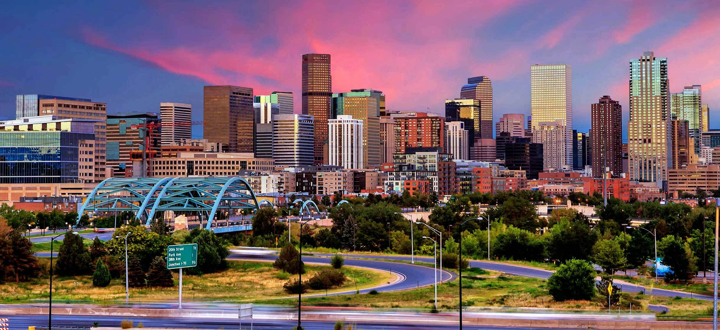 Denver, Texas skyline